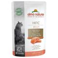 6x55g Salmon Fillet with Seaweed Jelly Pouches HFC Almo Nature Wet Cat Food