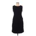 Old Navy Casual Dress - Sheath: Black Solid Dresses - Women's Size Medium Petite