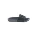 Athletic Propulsion Labs Sandals: Slip-on Stacked Heel Casual Black Solid Shoes - Women's Size 5 - Open Toe