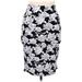 Lularoe Casual Midi Skirt Midi: Black Floral Bottoms - Women's Size X-Large