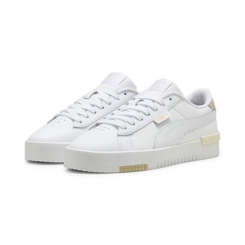 „Sneaker PUMA „“Jada Renew Sneakers Damen““ Gr. 36, weiß (white gold putty beige) Schuhe Sneaker“