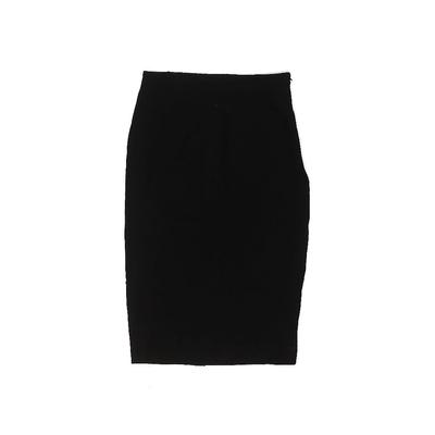 Massimo Dutti Casual Skirt: Black Solid Bottoms - Women's Size 2