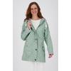 Regenjacke DEPROC ACTIVE "Friesennerz ANKERGLUTZAUBER", Damen, Gr. 44 (L), grau, Obermaterial: 100% Polyurethan; Futter: 100% Polyester, casual, figurumspielend, Langarm gerader Abschluss mit Druckknopf, Jacken, auch in Großen Größen erhältlich