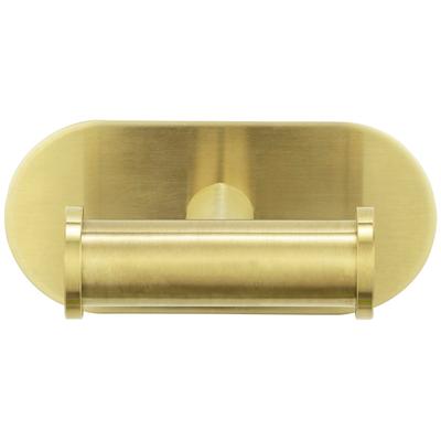 Wandhaken WENKO "Turbo-Loc Duo", gold, B:10cm H:4,5cm L:6,5cm, Edelstahl, Haken, Befestigen ohne Bohren Image