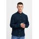 Langarmhemd BLEND "BLEND Shirt" Gr. x l, US-Größen, blau (dress blues) Herren Hemden Oberhemden