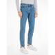 Straight-Jeans CALVIN KLEIN JEANS "AUTHENTIC STRAIGHT" Gr. 33, Länge 32, blau (denim light) Herren Jeans Straight Fit