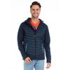 Strickfleecejacke LPO "MIRK PEAK MEN", Herren, Gr. M (50), blau (navy), 100% Polyester, sportlich, Langarm mit Gummizug, Jacken, auch in Großen Größen erhältlich