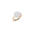 Sabbia 18ct Rose Gold 0.68ct Diamond Ring - Ring Size N