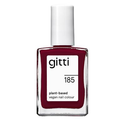 gitti no. 185 Nagellack - ROYAL RED 15 ml Weiss Image