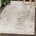 White 114 x 90 x 0.25 in Living Room Area Rug - White 114 x 90 x 0.25 in Area Rug - Bungalow Rose Lefkothea Machine Washable Area Rug Living Room Bedroom Bathroom Kitchen Non Slip Stain Resistant | Wayfair