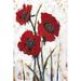 Red Barrel Studio® Red Poppy Fresco I by Timothy O' Toole - Wrapped Canvas Painting Canvas | 12 H x 8 W x 1.25 D in | Wayfair