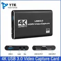 Carte de capture vidéo compatible HDMI vers USB 3.0 enregistreur vidéo OBS jeu de capture en