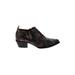FRYE Flats: Black Shoes - Women's Size 8 - Almond Toe