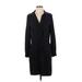 Diane von Furstenberg Casual Dress - Shirtdress: Black Dresses - Women's Size 4