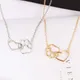 GIRL'S Ornament CAT'S Paw Necklace Animal Foot Peach Heart Pendant Hollow Out Necklace Women's