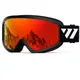 JULI Brand Professional Ski Goggles Double Layers Lens Anti-fog UV400 Ski Glasses Skiing Snowboard