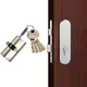Double Open Lock Door Window Security 60 70 80 90mm Cylinder Key Anti-Theft Entrance Brass Door Lock