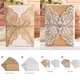 10pcs European Style Elegant Delicate Carved Lace Wedding Party Invitations Cards Congratulation