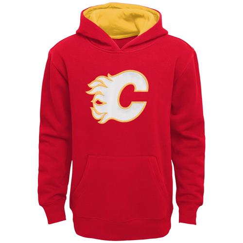 Calgary Flames Prime Pullover-Fleece Hoodie - Jugendliche