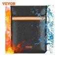 VEVOR Fireproof Document Bag 2-layer/ 1-layer 2000℉ Fireproof & Waterproof Fire Safe Srorage Pouch