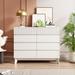 8-Drawer Storage dresser Cabinet with Decorative Finish