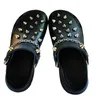 Heißer Verkauf Niet Charms für Krokodile DIY hochwertige Metall Clogs Schuh dekorationen Vintage Kette Schuh Charms für Sandalen Bündel Punk