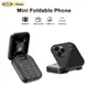 SERVO i16Pro Piccolo telefono cellulare pieghevole Registrazione automatica delle chiamate Quadrante di velocità Radio FM Mini Flip Telefoni 2 schede GSM sbloccato Cellulare