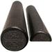 CanDo Black Half-Round Composite Foam Roller - 6 x 36 - Case of 24