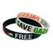 Freedom And Patriotism Silicone Bracelet Wristband Flag Bracelet Significant Silicone Bracelet Home Decoration 2pc