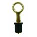 115913 1 in. Brass Plated Snap-Handle Drain Plug Card