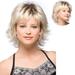 SUCS Hiar Rose Gold Short Fashion Full Synthetisch Women Net Costume Wig Wigs wig