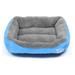 Pet Calming Super Soft Bed For Dog Cat Sleeping Kennel Puppy Mat Pad Warm Nest Blue Color X-Large Size