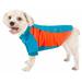 Active Barko Pawlo Relax-Stretch Wick-Proof Performance Dog Polo T-Shirt Light Blue - Medium