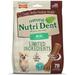 [Pack of 4] Nylabone Natural Nutri Dent Filet Mignon Limited Ingredients Mini Dog Chews 78 count