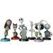 6pcs The Nightmare Before Christmas Action Figure Toys Zero Shock Barrel Sally Jack Lock Model Dolls Toy For Kids Gift
