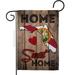 13 x 18.5 in. State Florida Home Sweet American State Vertical Garden Flag with Double-Sided House Decoration Banner Yard Gift