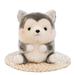 Plush toy ball doll company activity scan code push small doll 8 inch grab machine doll gift wholesaleï¼ˆ18cm 0.18kg Huskyï¼‰