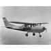 Side Profile of An Aircraft in Flight 1969 Cessna 182 Skylane Poster Print - 24 x 36 - Large