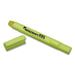Skilcraft Gel Highlighter - Fluorescent Yellow Ink Chisel Tip Yellow Barrel Dozen