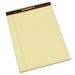 NSN 8.5 x 11.75 in. 1 Dozen Canary Rule Legal Pad - 50 Sheets