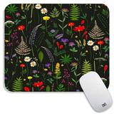 Armanza Square Mouse Pad Flowers Personalized Premium-Textured Custom Mouse Mat Design Washable Mousepad Lycra Cloth Non-Slip Rubber Base Computer Mouse Pads for Wireless Mouse