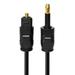 SIEYIO 1/1.5/2//5m High Quality Practical Toslink to 3.5mm Plug Digital Optical Audio Cable SPDIF Optical Fiber Connector