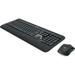 Used Logitech MK540 Advanced Wireless Keyboard and Mouse Combo for Windows (French Layout)