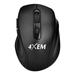 Right-hand RF Wireless Plus USB Type-A Optical Mouse Black