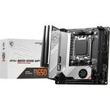 AMD B650 RYZEN 7000 DDR5 128GB Edge Wi-Fi AM5 Mini-ITX Motherboard Silver