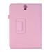 NUOLUX 2017 Tablet Protector Case for Galaxy Tab S3 Slim Folding Cover Case for Galaxy Tab S3 9.7 Inch Android 7.0 (SM-T820 / T825) (Pink)