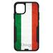 DistinctInk Case for iPhone 13 (6.1 Screen) - OtterBox Commuter Custom Black Case - Hungary Old Flag