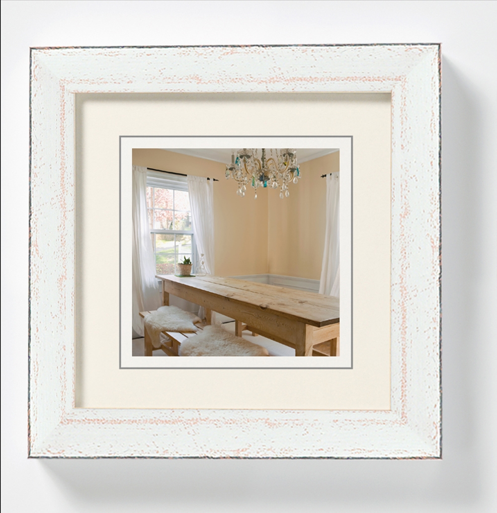 walther + design Peppers Holz Bilderrahmen 10x10 cm SILBER Image