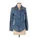 ChiQle Denim Architect Denim Jacket: Blue Jackets & Outerwear - Women's Size Small