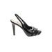 Kate Spade New York Heels: Slingback Stilleto Cocktail Party Black Shoes - Women's Size 8 - Peep Toe